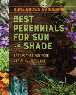 Houghton Mifflin Harcourt Best Perennials for Sun and Shade