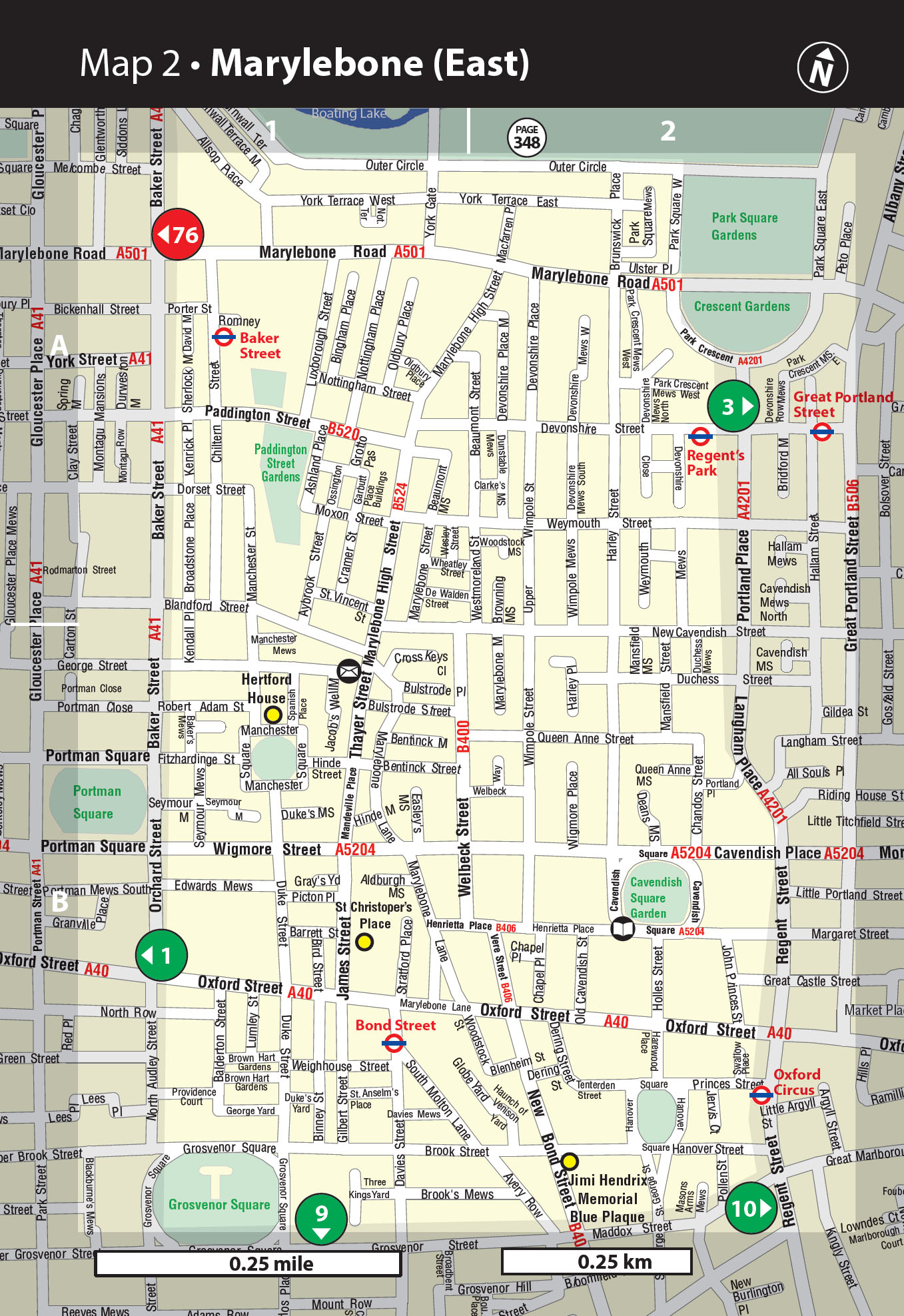 Map 2 Marylebone East Granted the plush boutiques and old moneyisms of - photo 14