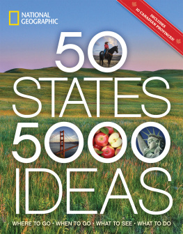 National Geographic - 50 States, 5,000 Ideas