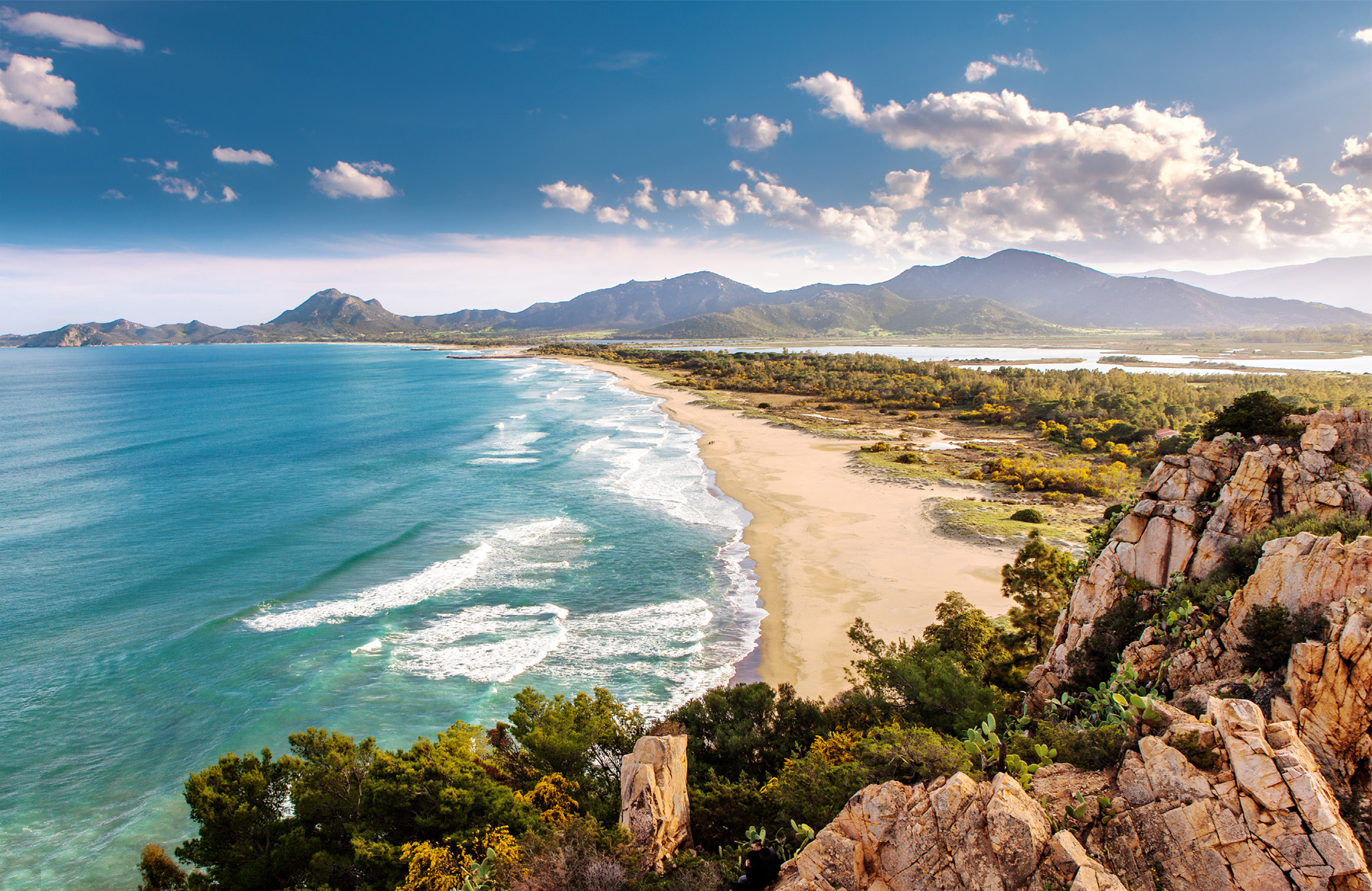 t The golden sands and turquoise sea at Muravera An untamed coastline with - photo 6