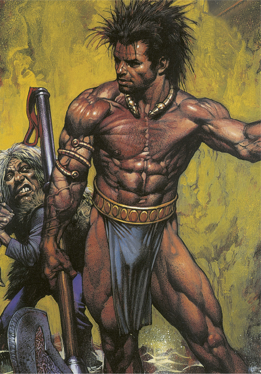 Celtic hero Glenn Fabry This heros rippling musculature and confident - photo 6