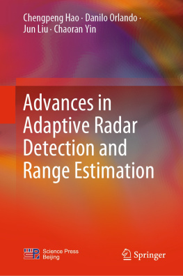 Chengpeng Hao - Advances in Adaptive Radar Detection and Range Estimation