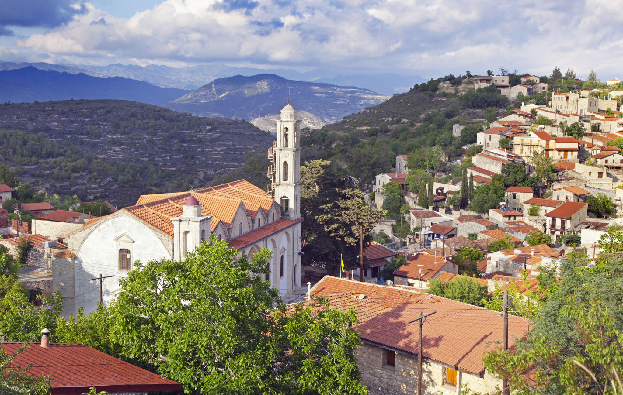 The Troodos range is famous for its Byzantine churches Afternoon After a - photo 5