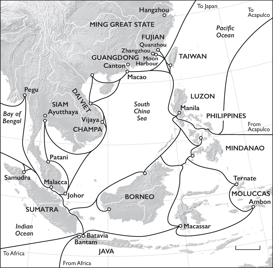 4 Maritime connections around the South China Sea c 1604 5 Manchu - photo 4