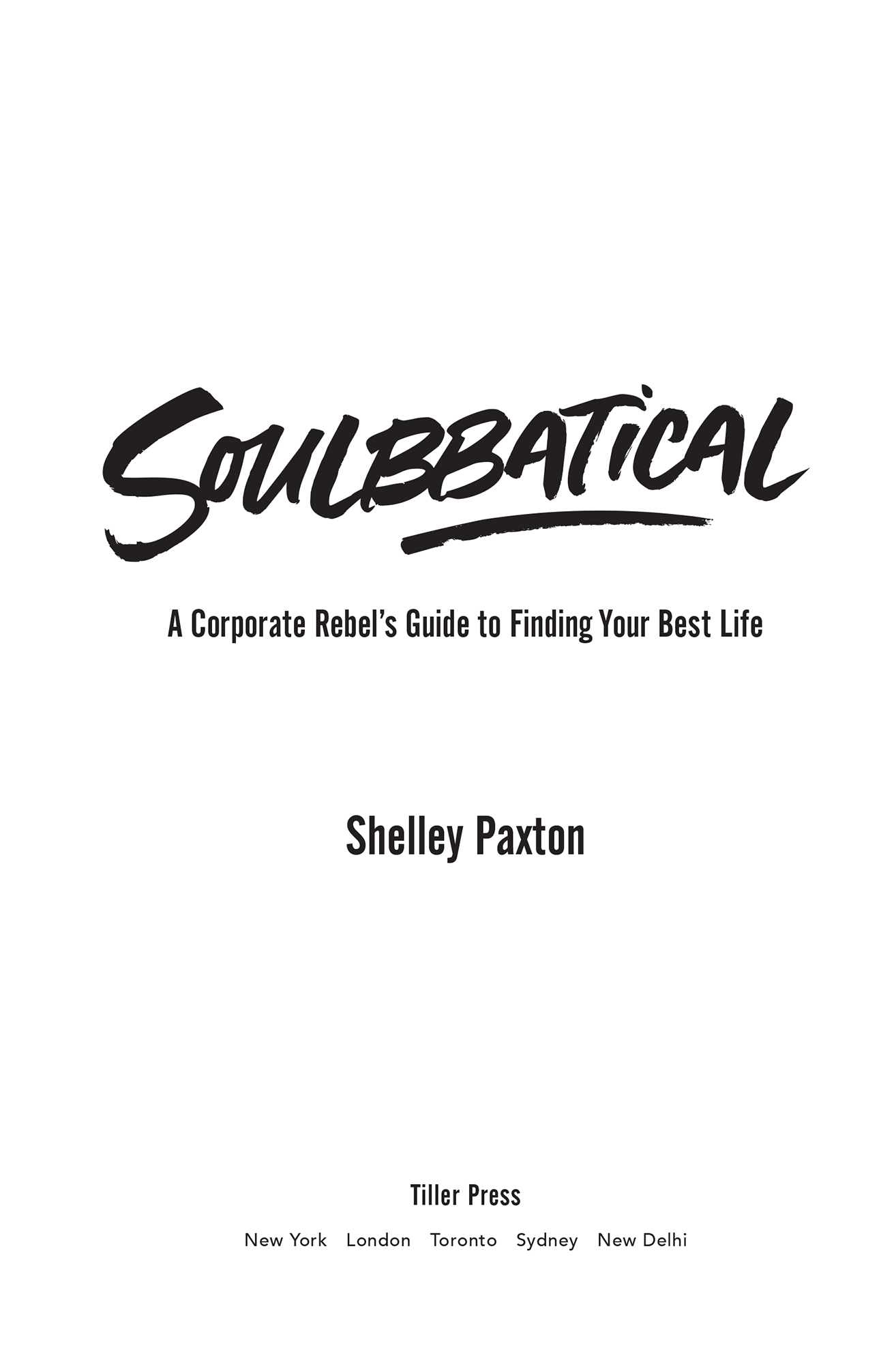 Soulbbatical A Corporate Rebels Guide to Finding Your Best Life - image 2