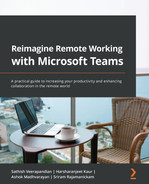 Reimagine Remote Working with Microsoft Teams A practical guide to increasing - photo 1