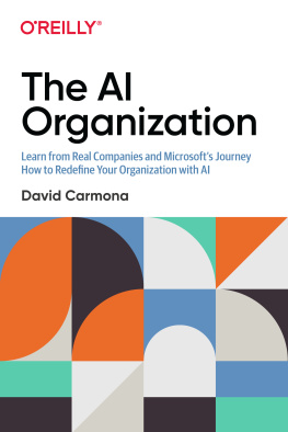 David Carmona The AI Organization: Learn from Real Companies and Microsofts Journey How to Redefine Your Organization with AI