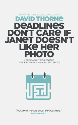 David Thorne - Deadlines Dont Care If Janet Doesnt Like Her Photo