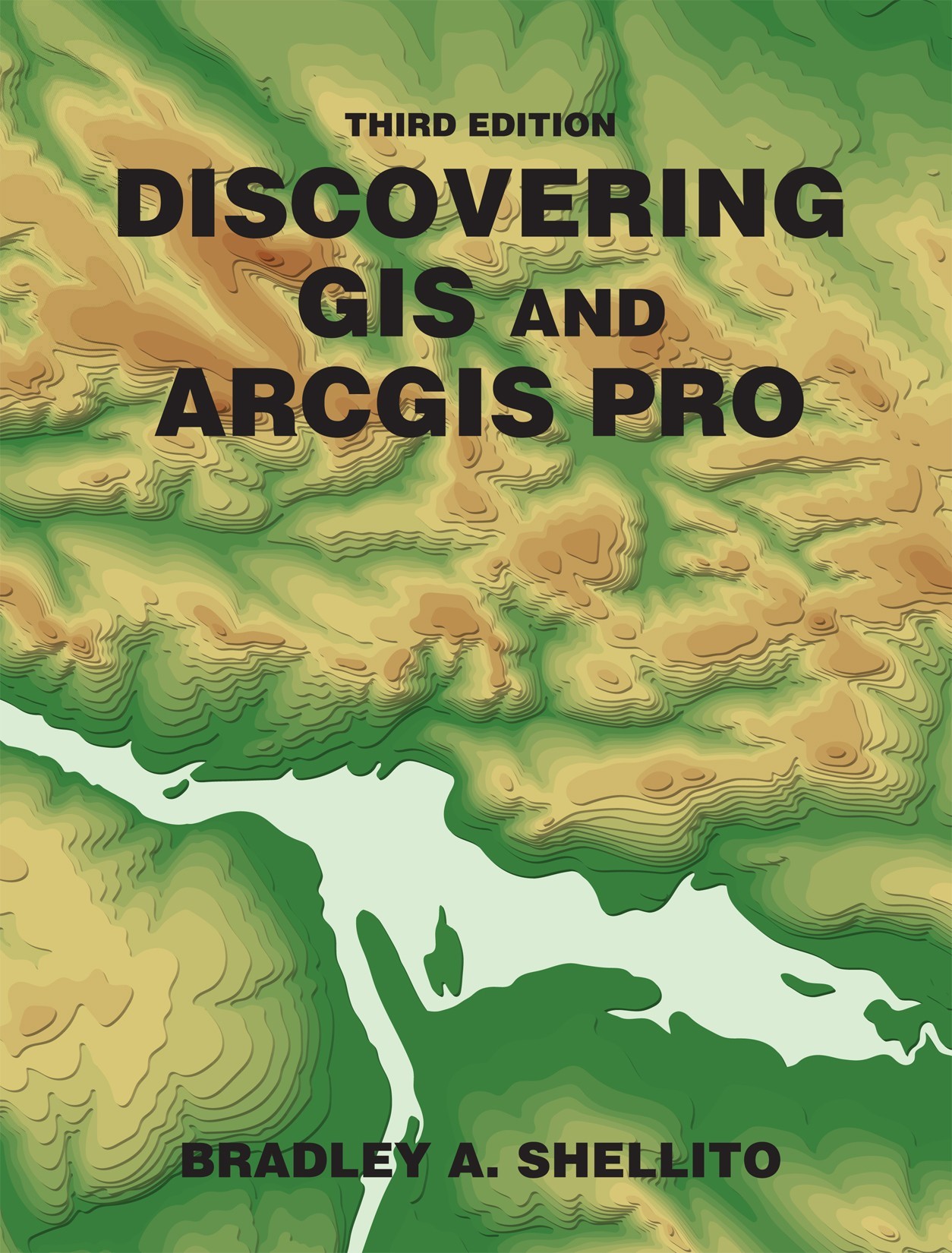 The front cover has a topographic map as the background The text Third - photo 1