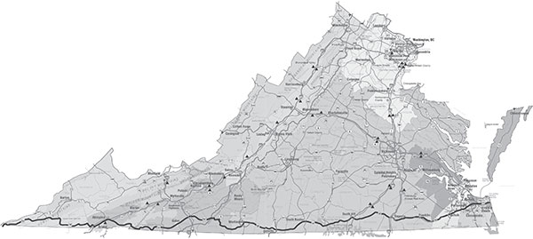 US 58 spans more than five hundred miles from Virginia Beach to Cumberland - photo 4