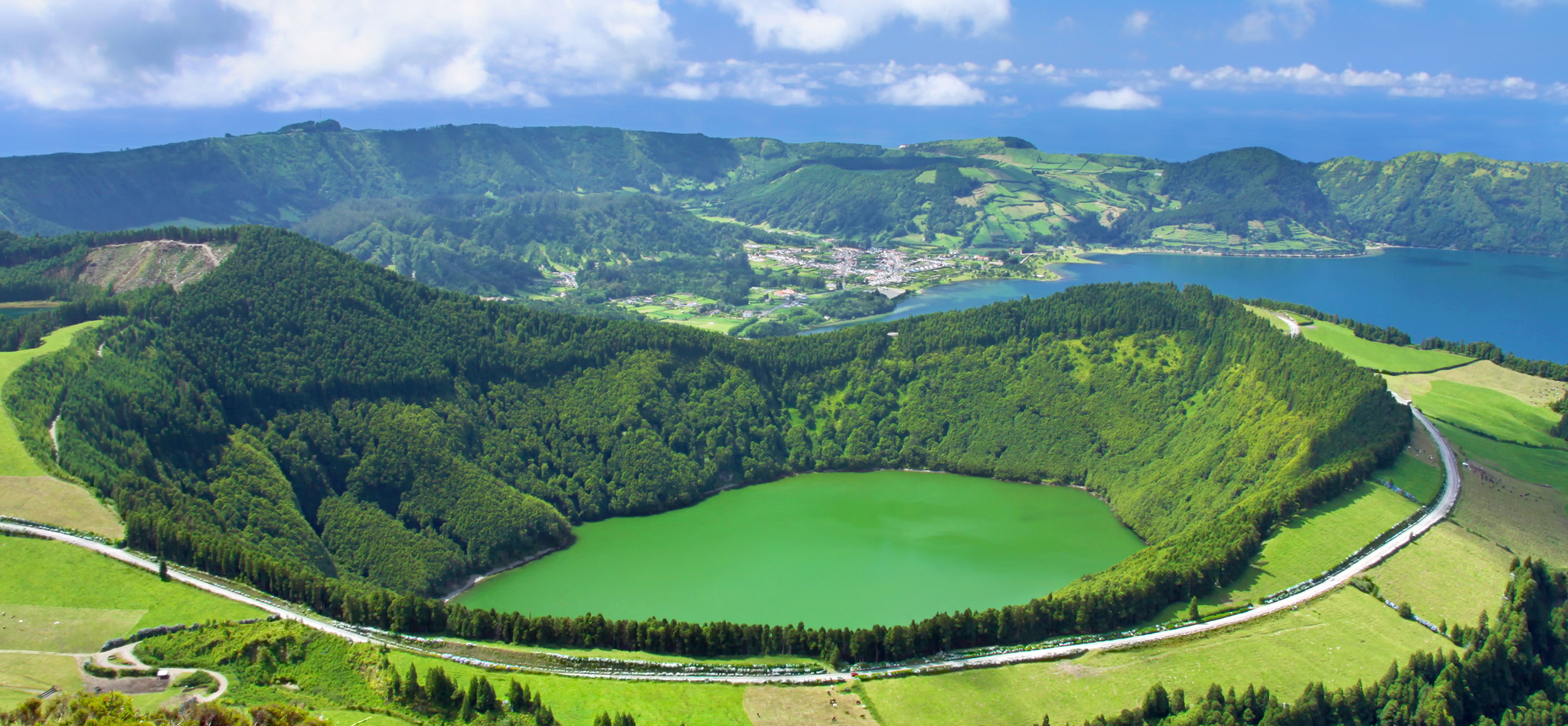 Caldeira das Sete Cidades on So Miguel offers a breathtaking view of the - photo 4