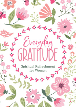 Rebecca Currington - Everyday Gratitude