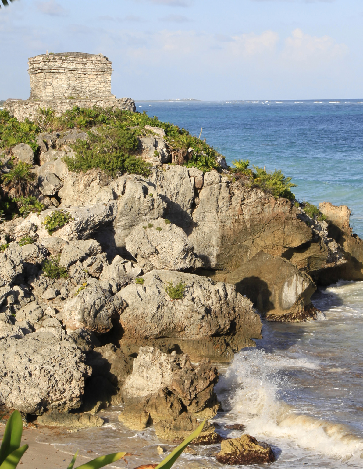 The beach at Tulum is overlooked by the spectacular site of a great Mayan - photo 5