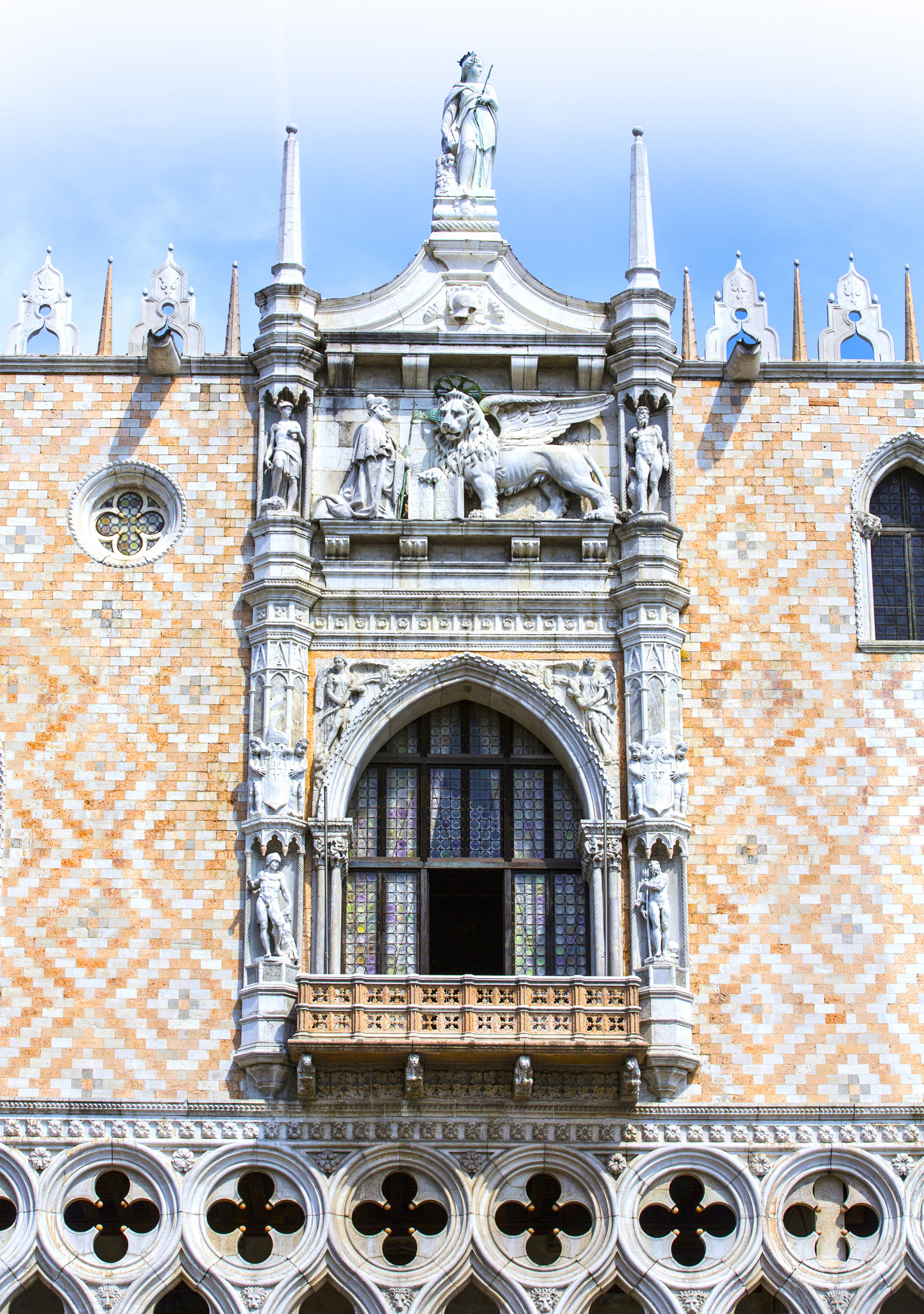 The impressive Doges Palace dominates the waterfront leading to Piazza San - photo 13