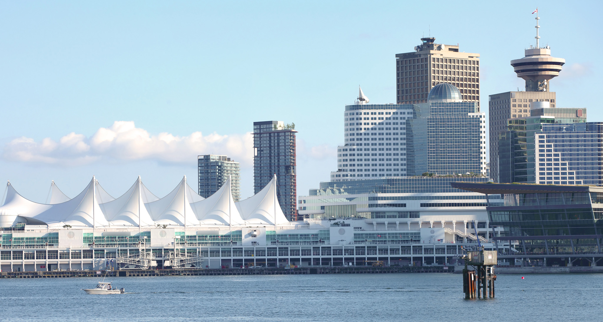 The striking sail-like silhouette of Canada Place built for Expo 86 is - photo 4