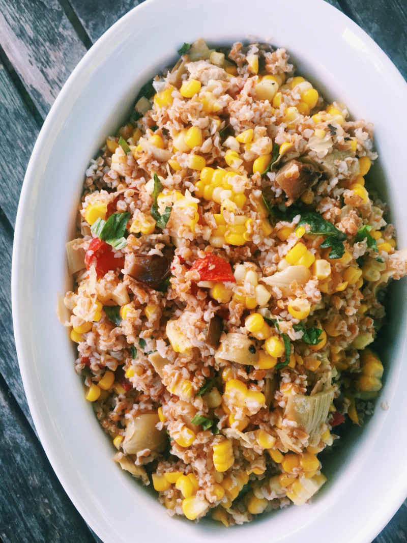 Bulgur Summer Vegetable Salad Recipe Summer is full of fun and adventure if - photo 5