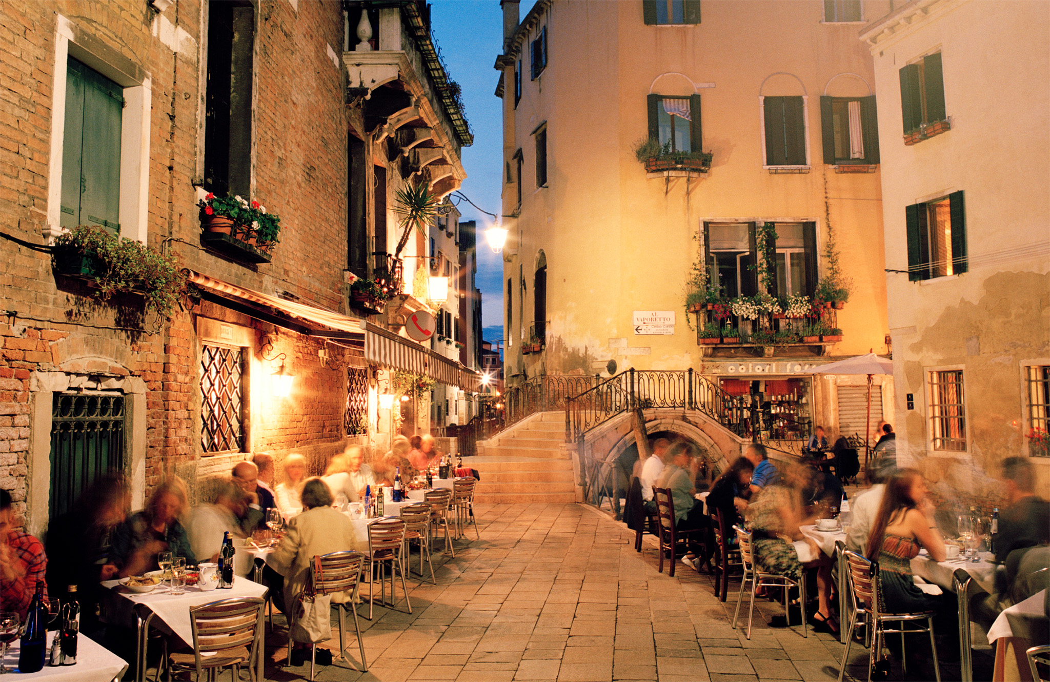 t Busy osterie spill on to a cobbled square Venice Incredible architecture - photo 6