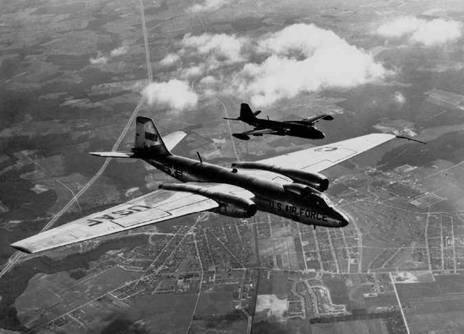 The Martin RB-57D was based on the B-57 light twin-engine bomber but with - photo 7