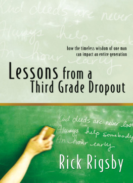 Rick Rigsby - Lessons from a Third Grade Dropout