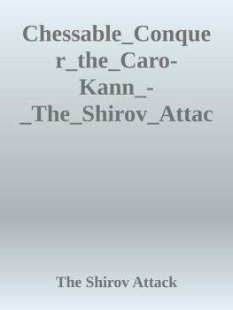 Unknown Chessable: Conquer the Caro-Kann - The Shirov Attack
