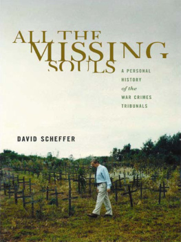 David Scheffer - All the Missing Souls: A Personal History of the War Crimes Tribunals