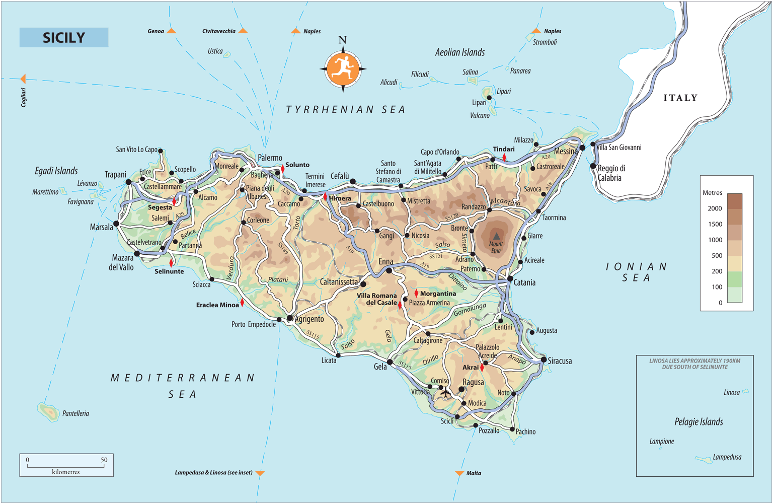 FACT FILE Sicily is the largest island in the Mediterranean with extensive - photo 5