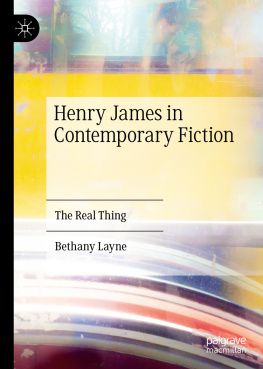 Bethany Layne Henry James in Contemporary Fiction The Real Thing