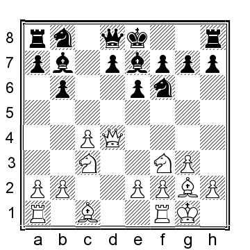 Position after 8 Q xd4 8 N c6 Nowadays 8d6 is the move employed as - photo 1