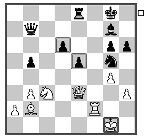 Position after 35axb5 Blacks pawn centre is still imposing but efforts will - photo 11