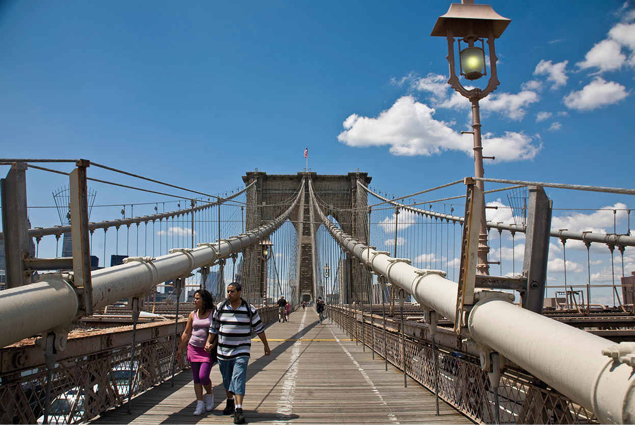 Top Attraction 1 Richard NowitzApa Publications Brooklyn Bridge Stroll across - photo 4