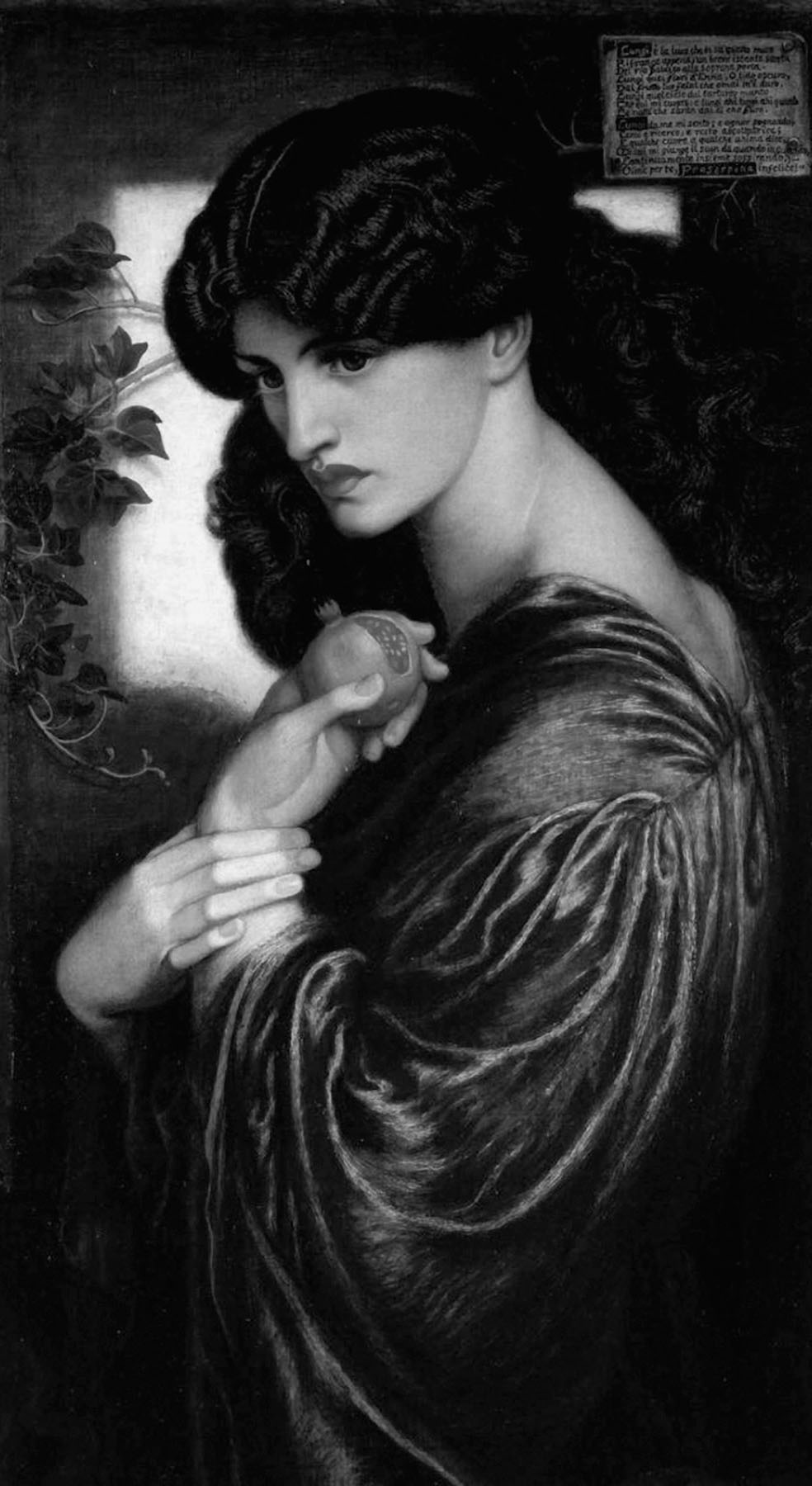 Dante Gabriel Rossetti Proserpine 1874 THE HEROINE with 1001 FACES - photo 2