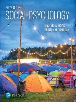 Hogg Social Psychology 9e