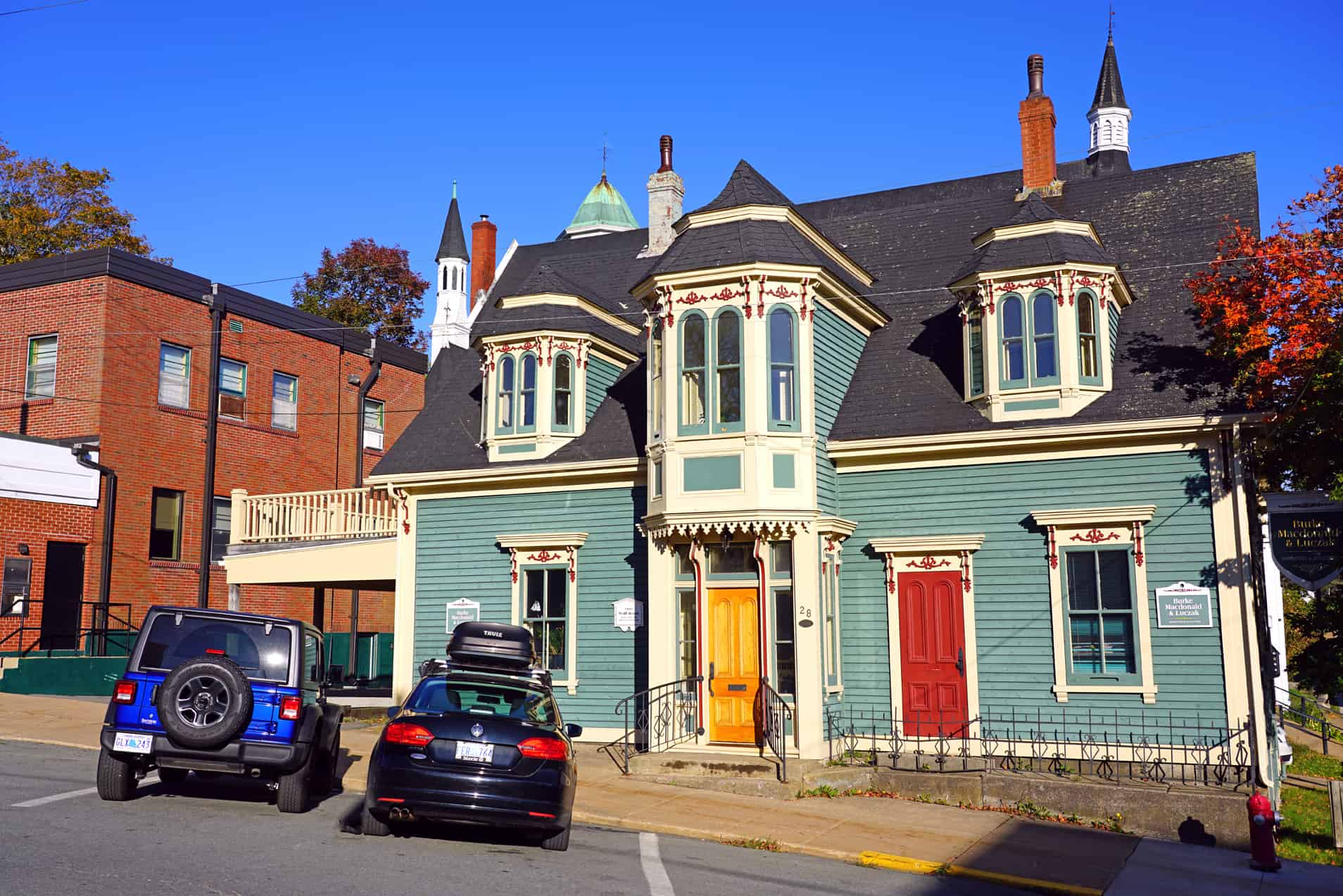 TOP ARCHITECTURE The multi-coloured mansions of Lunenburg in Nova Scotia - photo 11