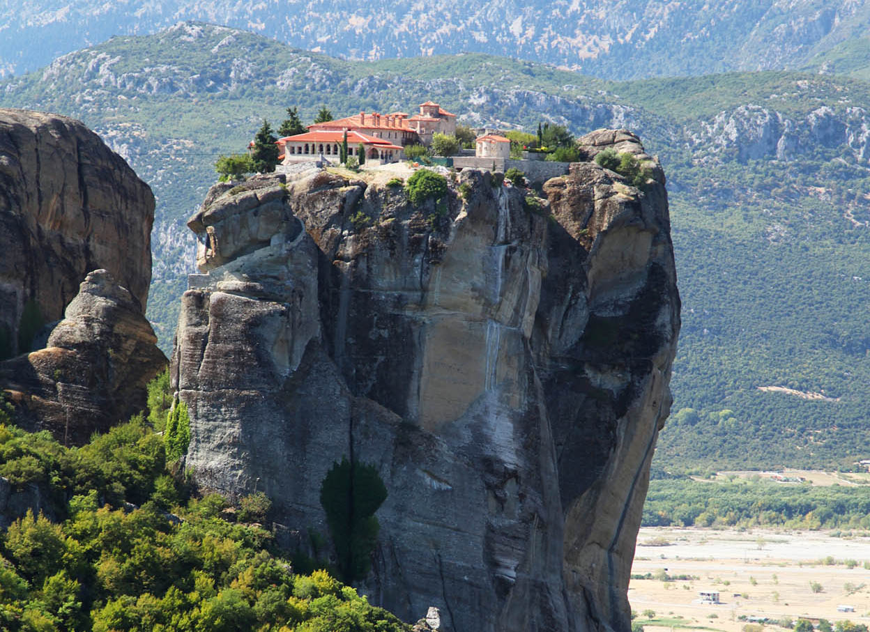 Metora Thessaly Half-a-dozen-plus frescoed monasteries and convents perch - photo 5