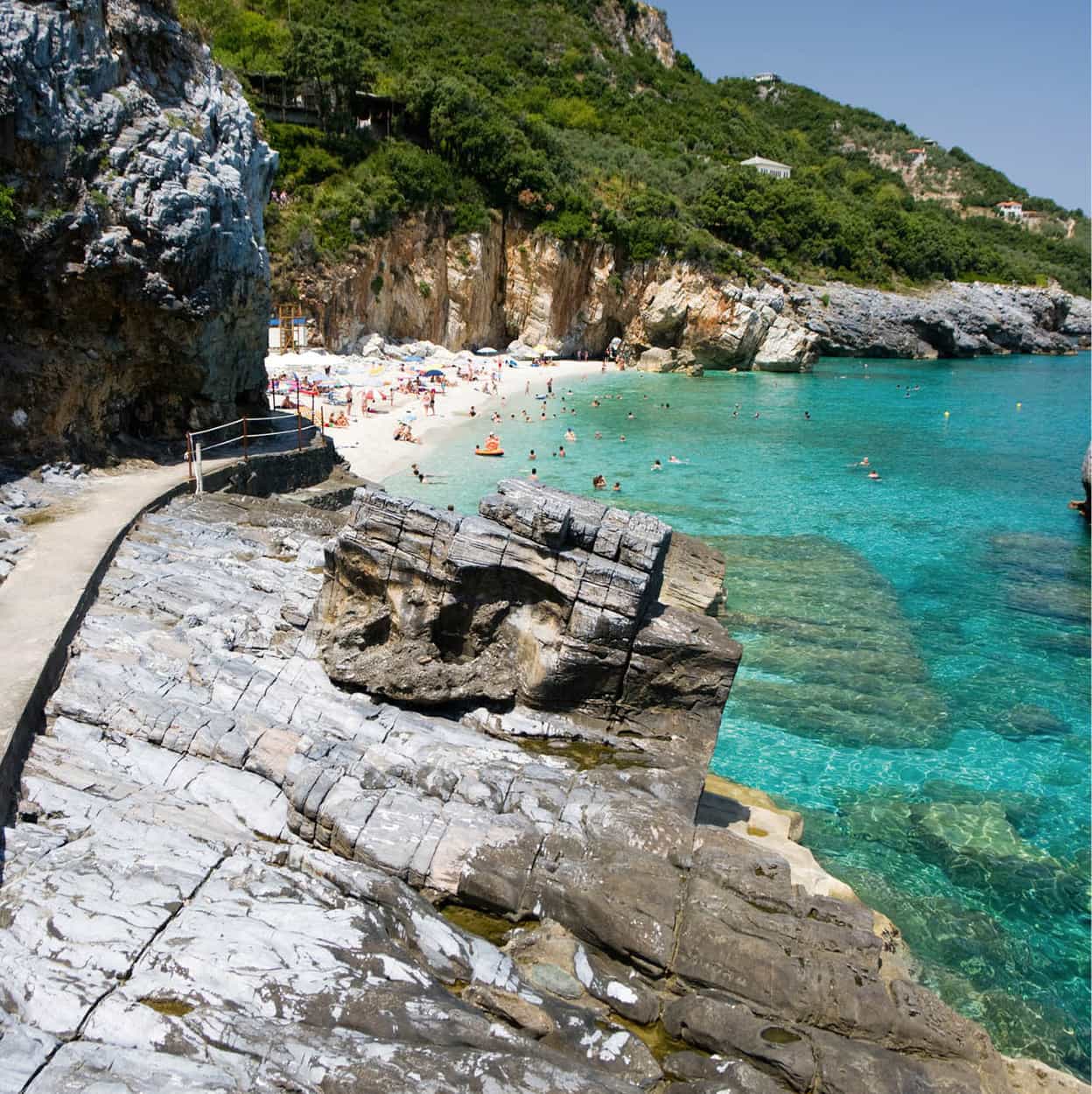 Mt Plio Pelion The surprise of mainland Greece with dense forests cobbled - photo 12