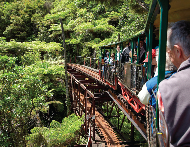 Alamy DRIVING CREEK RAILWAY COROMANDEL Fact file At latitude 41 south - photo 5