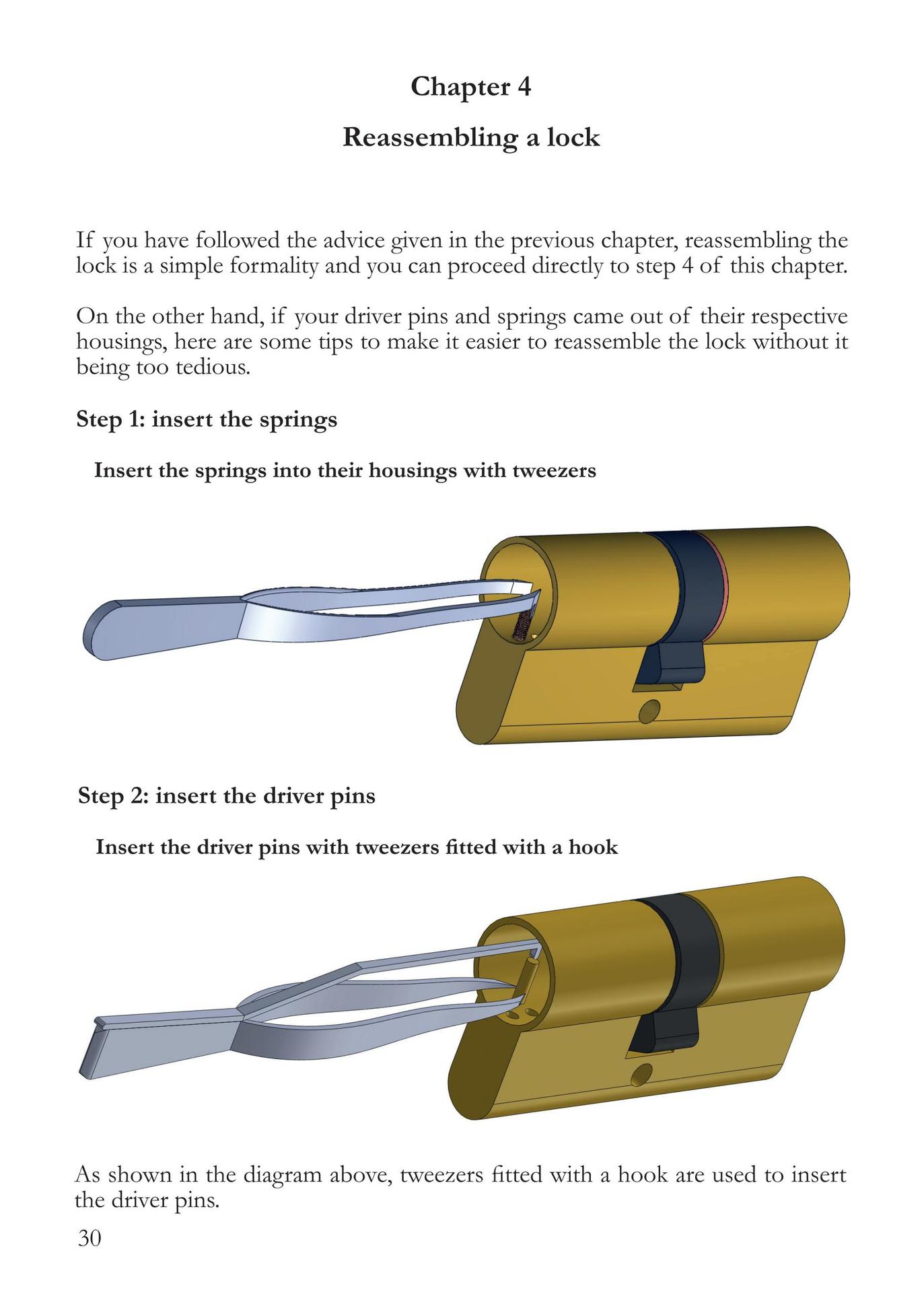 Little Black Book of Lockpicking Lock opening and Bypass techniques for Security Professionals - photo 30