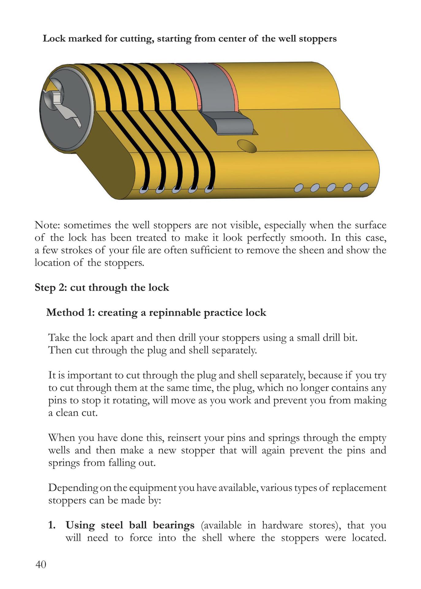 Little Black Book of Lockpicking Lock opening and Bypass techniques for Security Professionals - photo 40