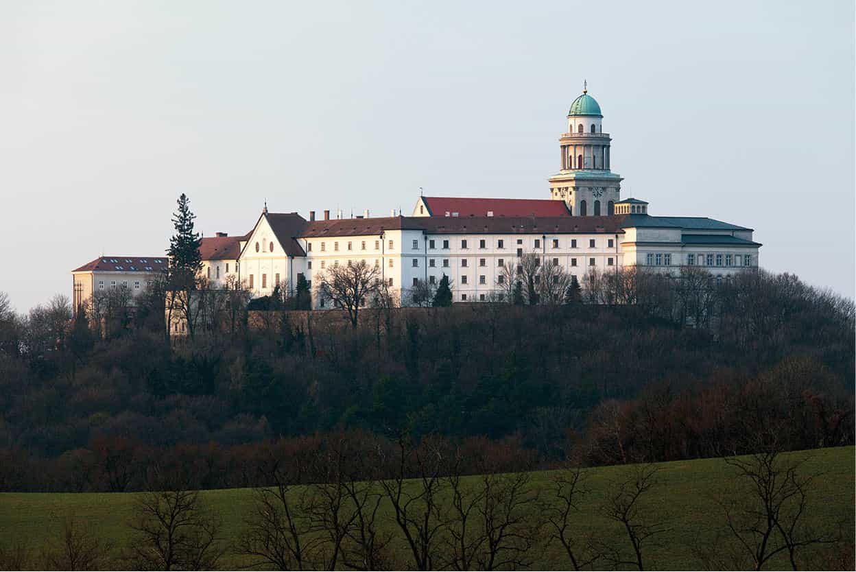 Pannonhalma Monastery Designed in an unusual blend of architectural forms - photo 13