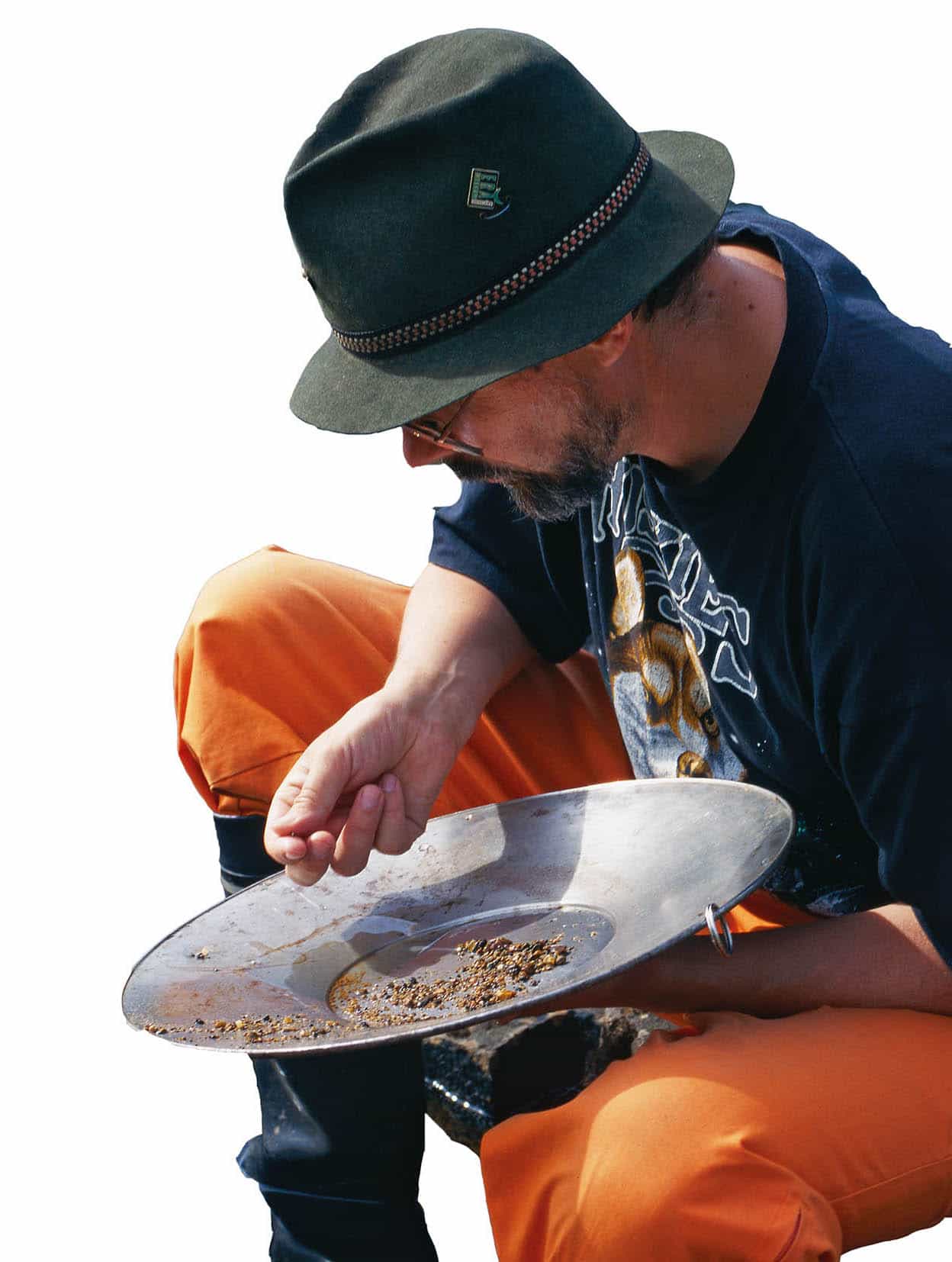 Gold panning in the far reaches of Lapland Lapland once experienced a small - photo 13