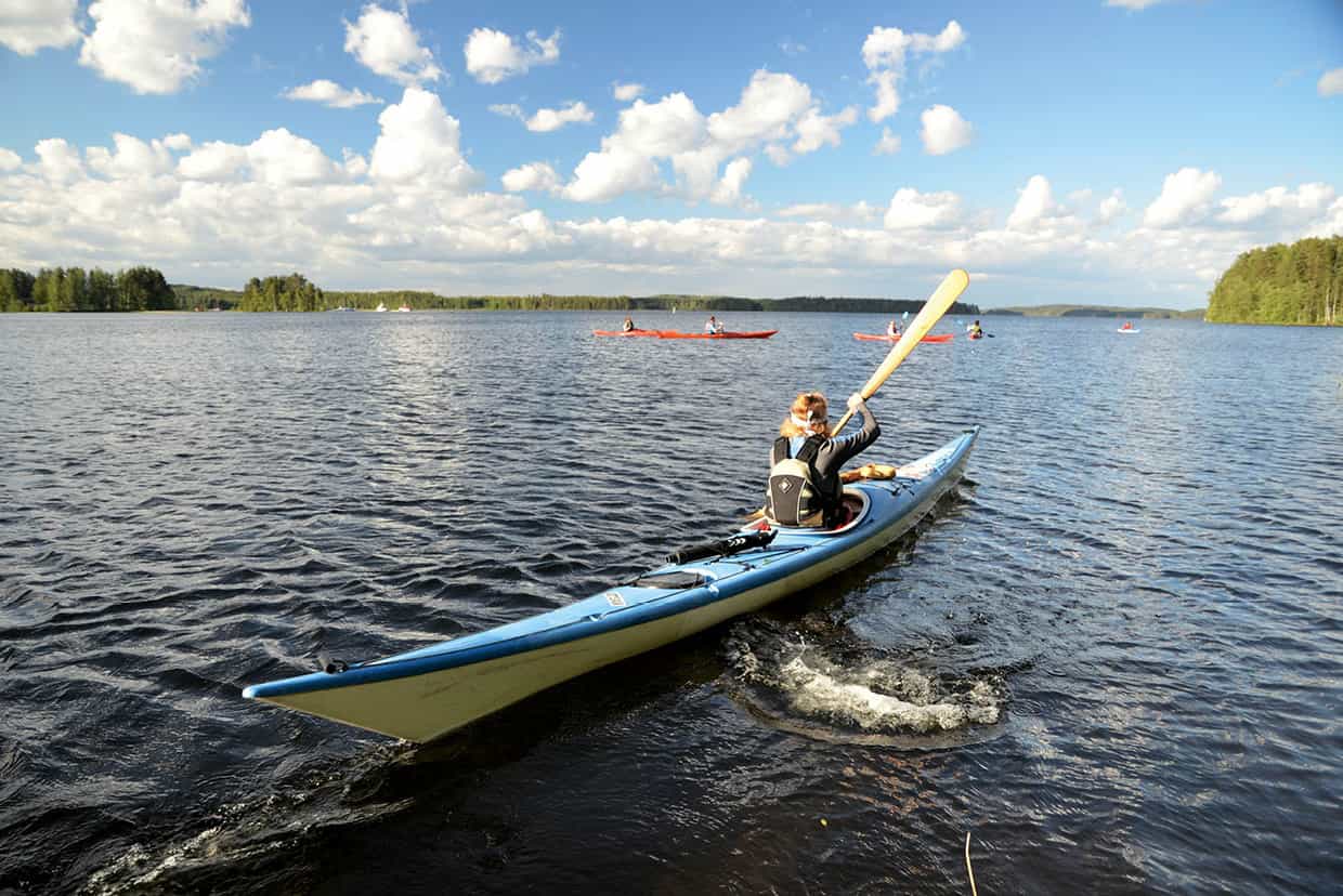 Exploring Lakeland by kayak Finland is famous for its lakes and one of the - photo 6