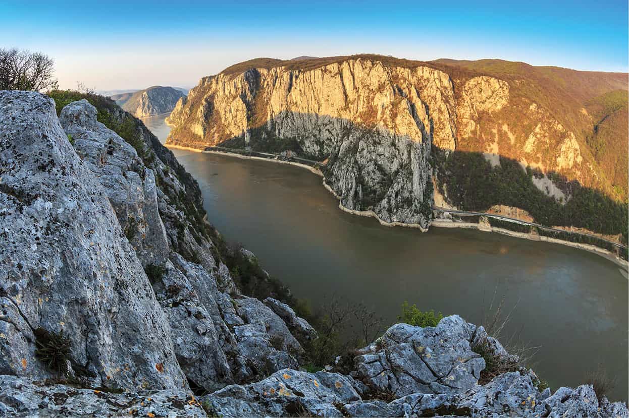 The Iron Gates a series of gorges formed by the Danube Shutterstock Towns - photo 14