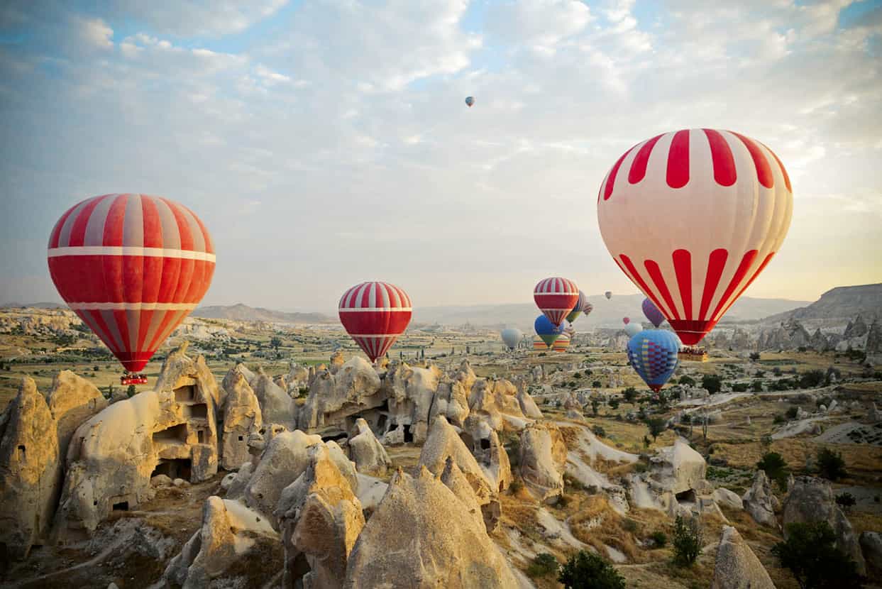 Cappadocian landscapes Created millions of years ago by two nearby volcanoes - photo 9