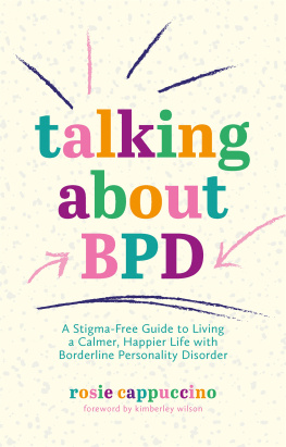 Rosie Cappuccino - Talking About BPD