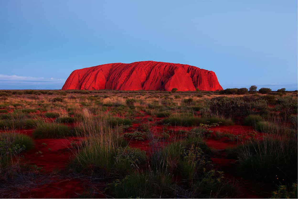 Uluru Rising out of the parched red centre of the country Uluru Ayers Rock - photo 7