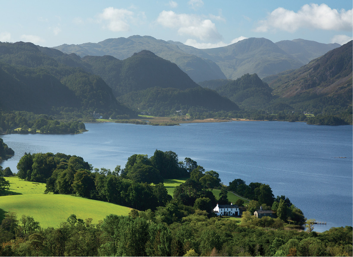 Derwenter the Lake District Beyond the city limits England and Scotland have - photo 8