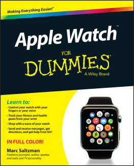 Marc Saltzman - Apple Watch for Dummies