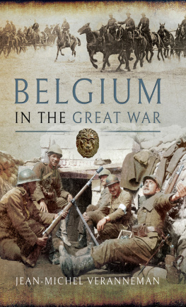 Jean-Michel Veranneman Belgium in the Great War