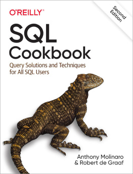 Anthony Molinaro SQL Cookbook