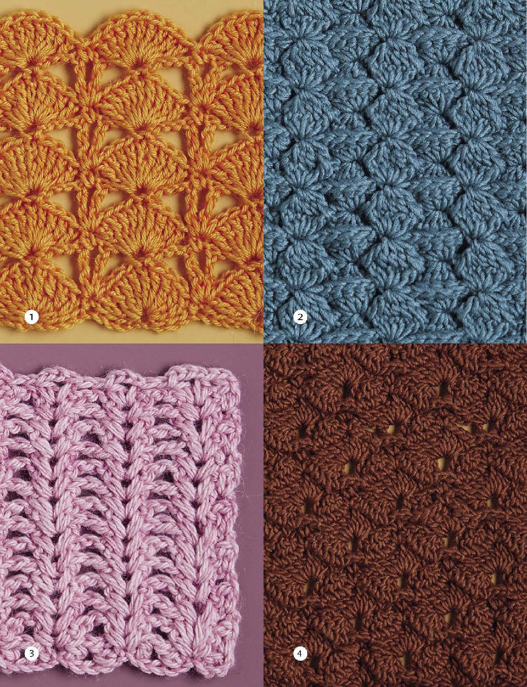 Crochet Every Way Stitch Dictionary 125 Essential Stitches to Crochet in Three Ways - photo 8